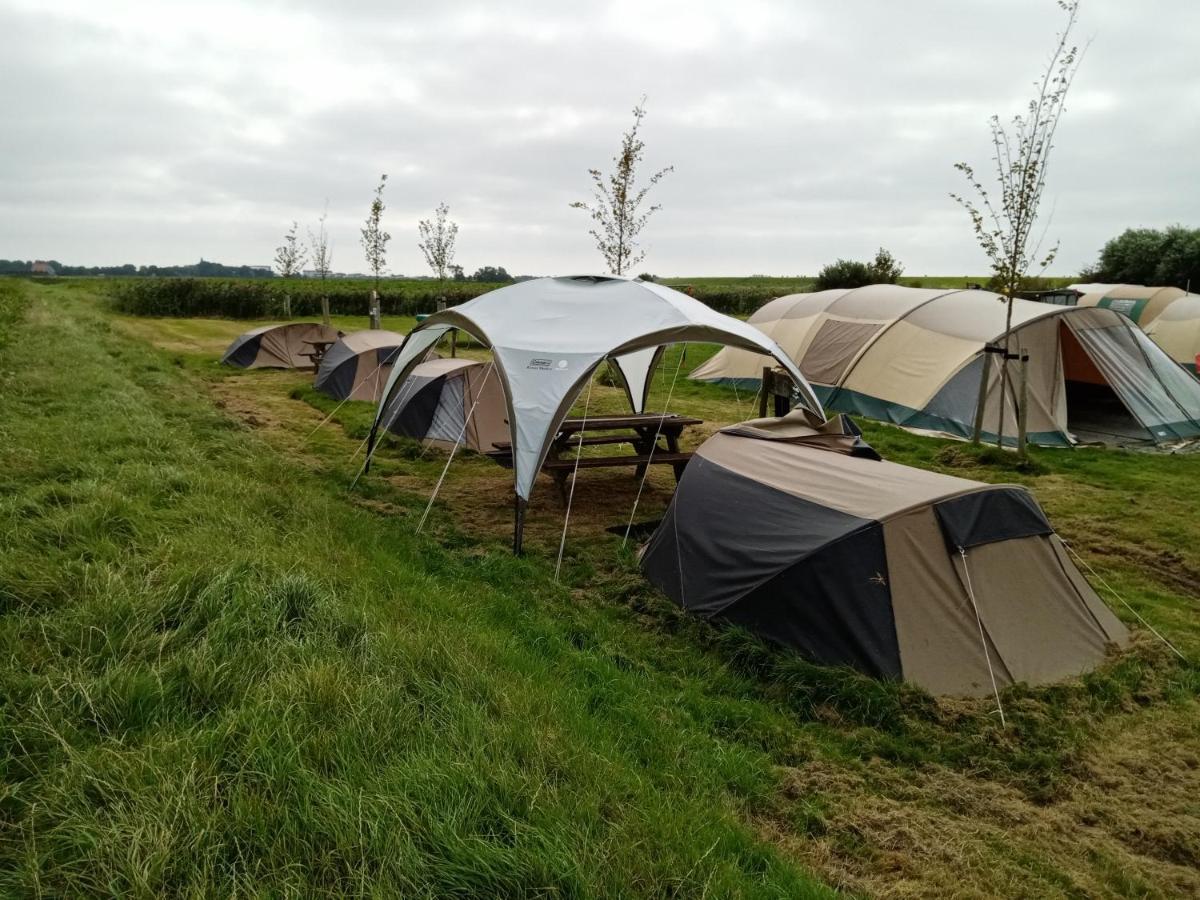 Basic 2P Tent Sotterum Hotell Kornwerd Eksteriør bilde